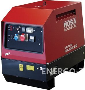 Бензиновый генератор MOSA GE 7000 HSX-EAS