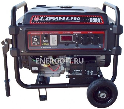Бензиновый генератор LIFAN S-PRO 6500