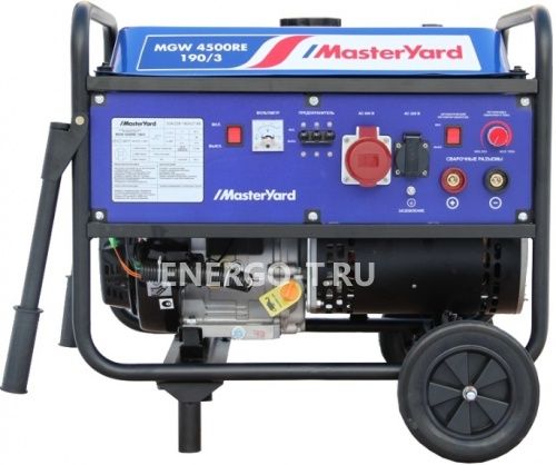 Бензиновый генератор MasterYard MGW 4500RE-190/1