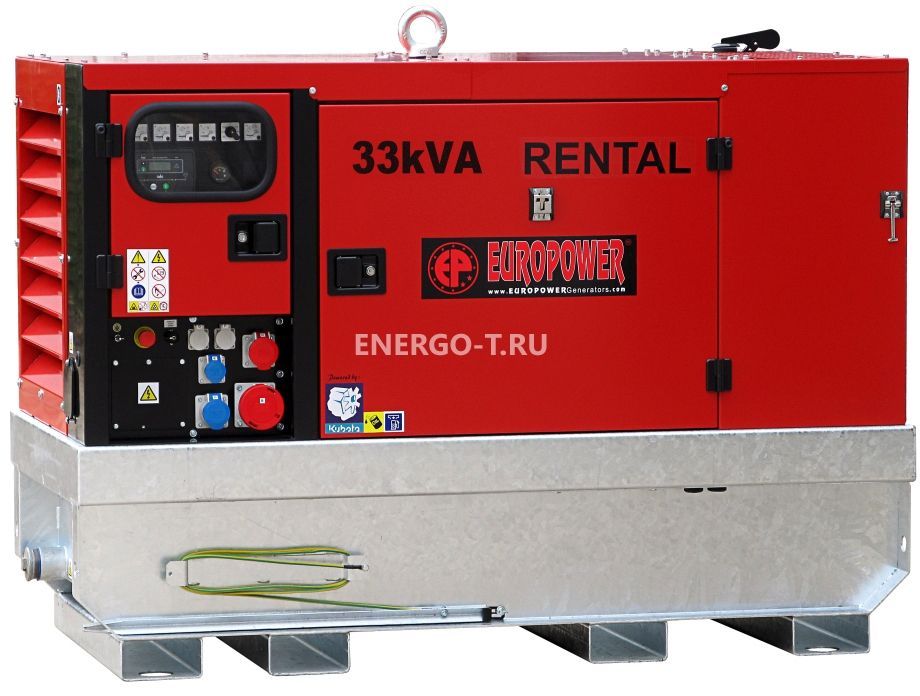 Дизельный генератор Europower EPSR34TDE