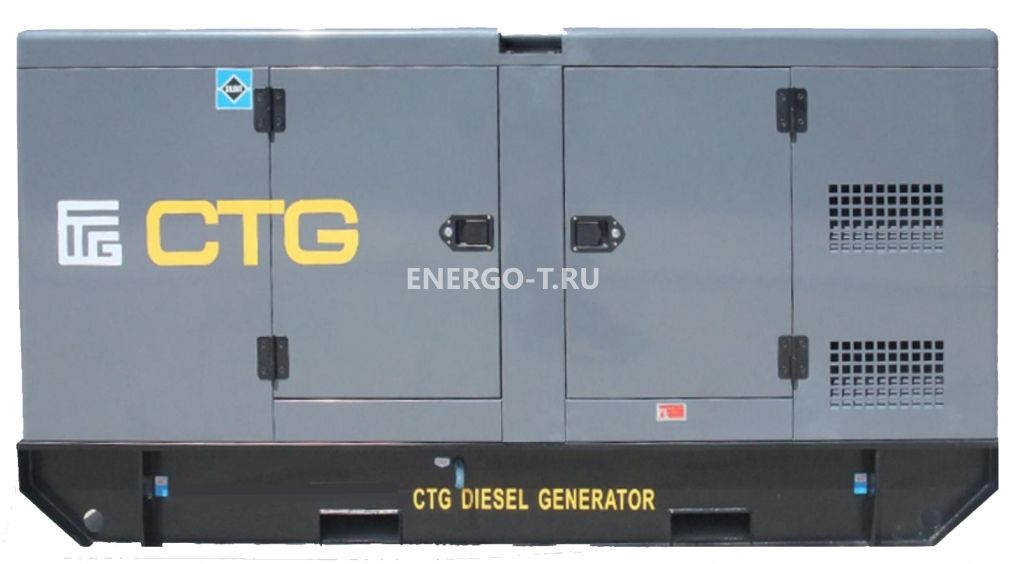 Дизельный генератор CTG AD-33RE-M в кожухе