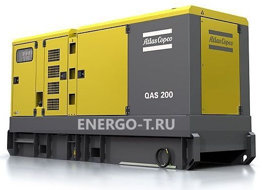 Дизельный генератор Atlas Copco QAS 200 с АВР