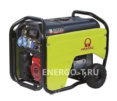 Бензиновый генератор PRAMAC S8000 3 фазы