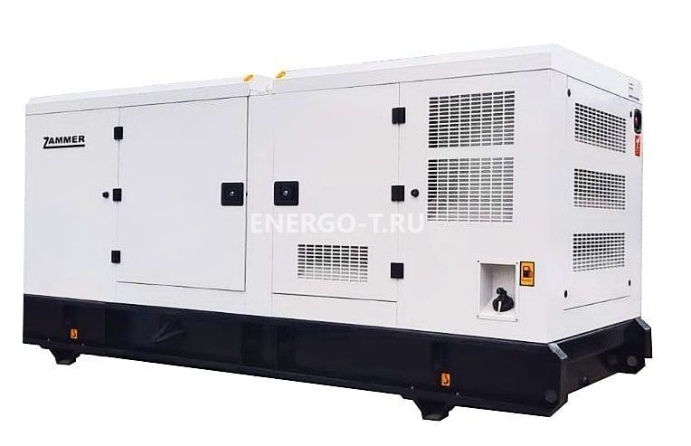 Дизельный генератор ZAMMER AD-30-Т400 в кожухе со встроенным АВР