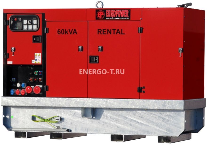 Дизельный генератор Europower EPSR60TDE